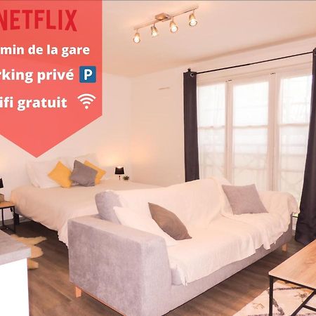 Joli Studio Tout Confort A 2 Pas De La Gare Poissy Zewnętrze zdjęcie